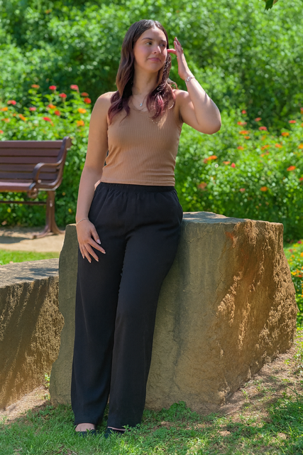 Ribbed Crop Tank