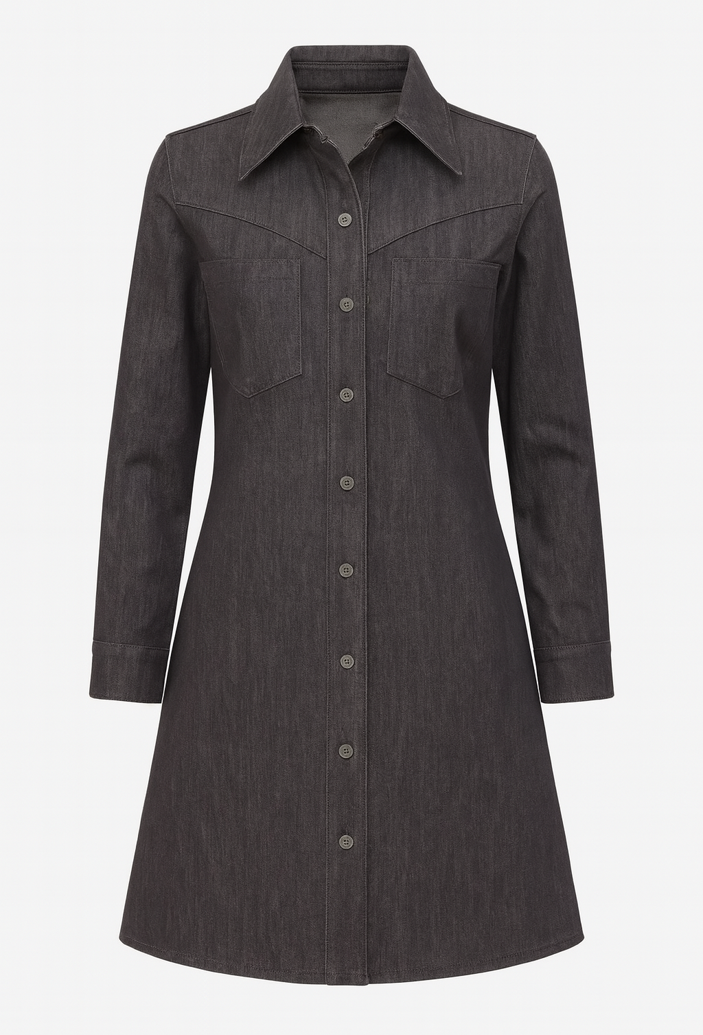 The Vanguard Shirt Dress - 3 QTR Sleeve