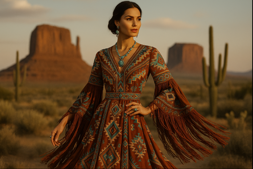 Southwestern women's style